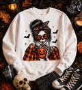Spooky Season Flannel Skelly