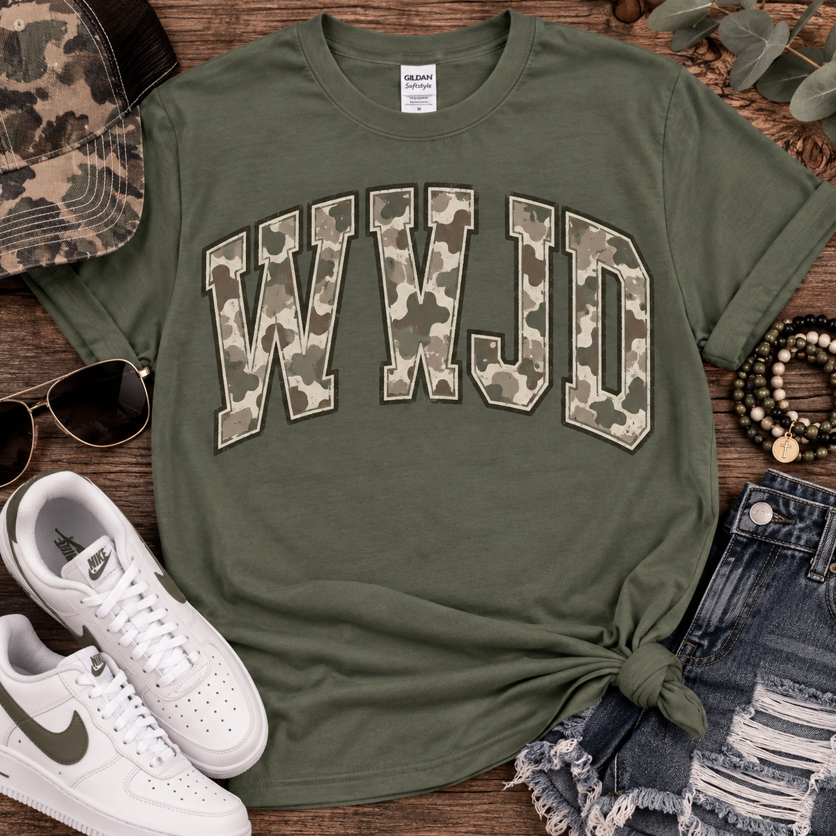 Country WWJD Duck Camo
